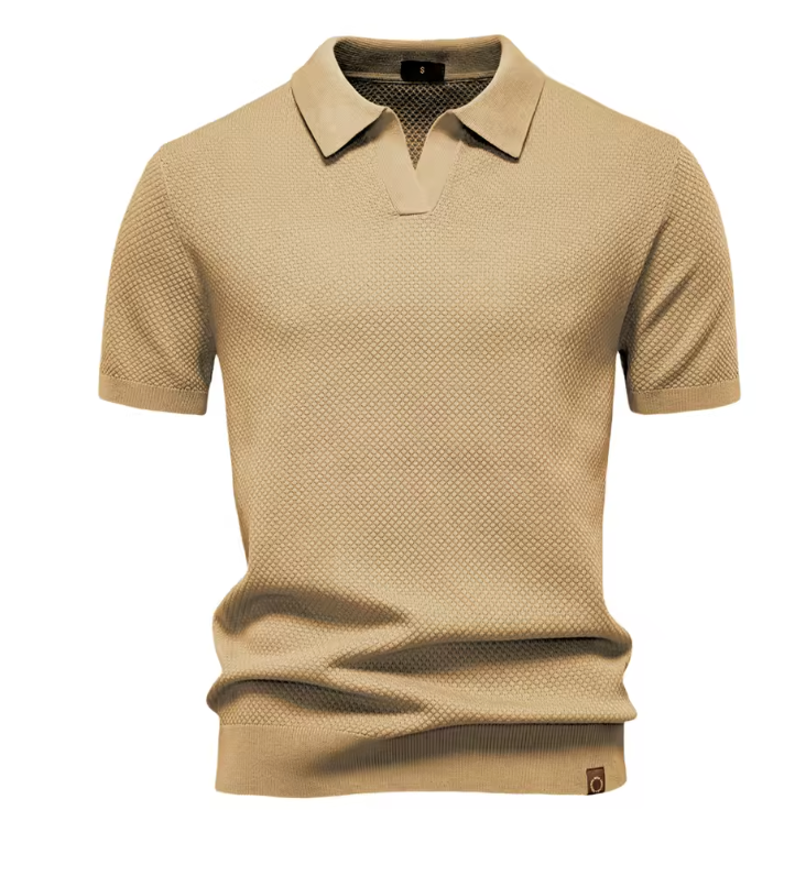 Riviera Knit Polo | Azure Edition